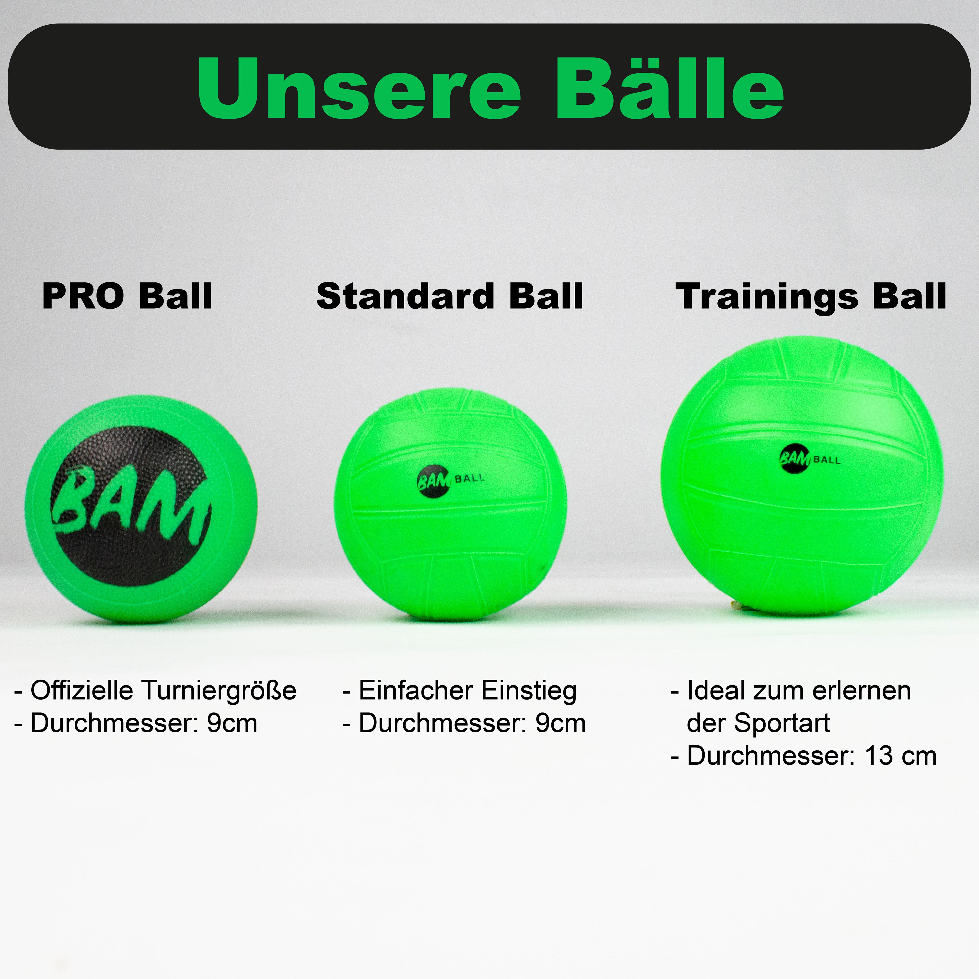 BamBall Spielball Pack & Pumpe & Netz