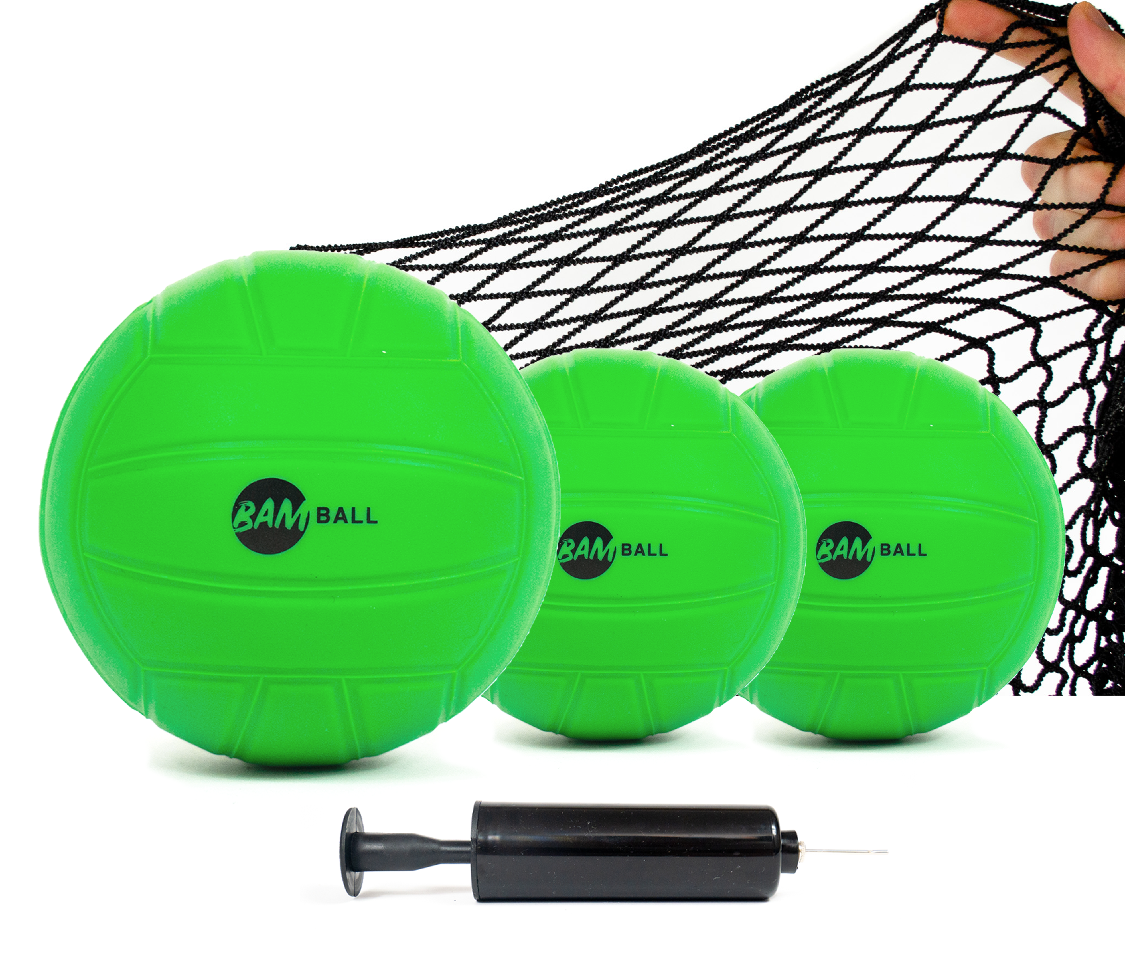 BamBall Spielball Pack & Pumpe & Netz