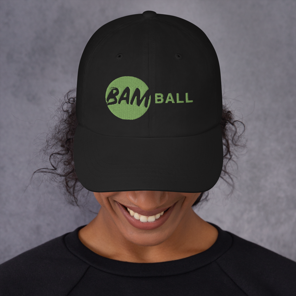 BamBall Cap mit grünem Logo