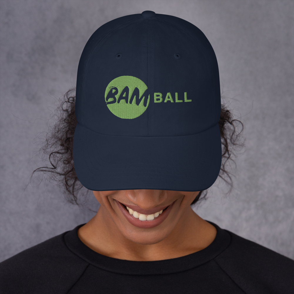 BamBall Cap mit grünem Logo