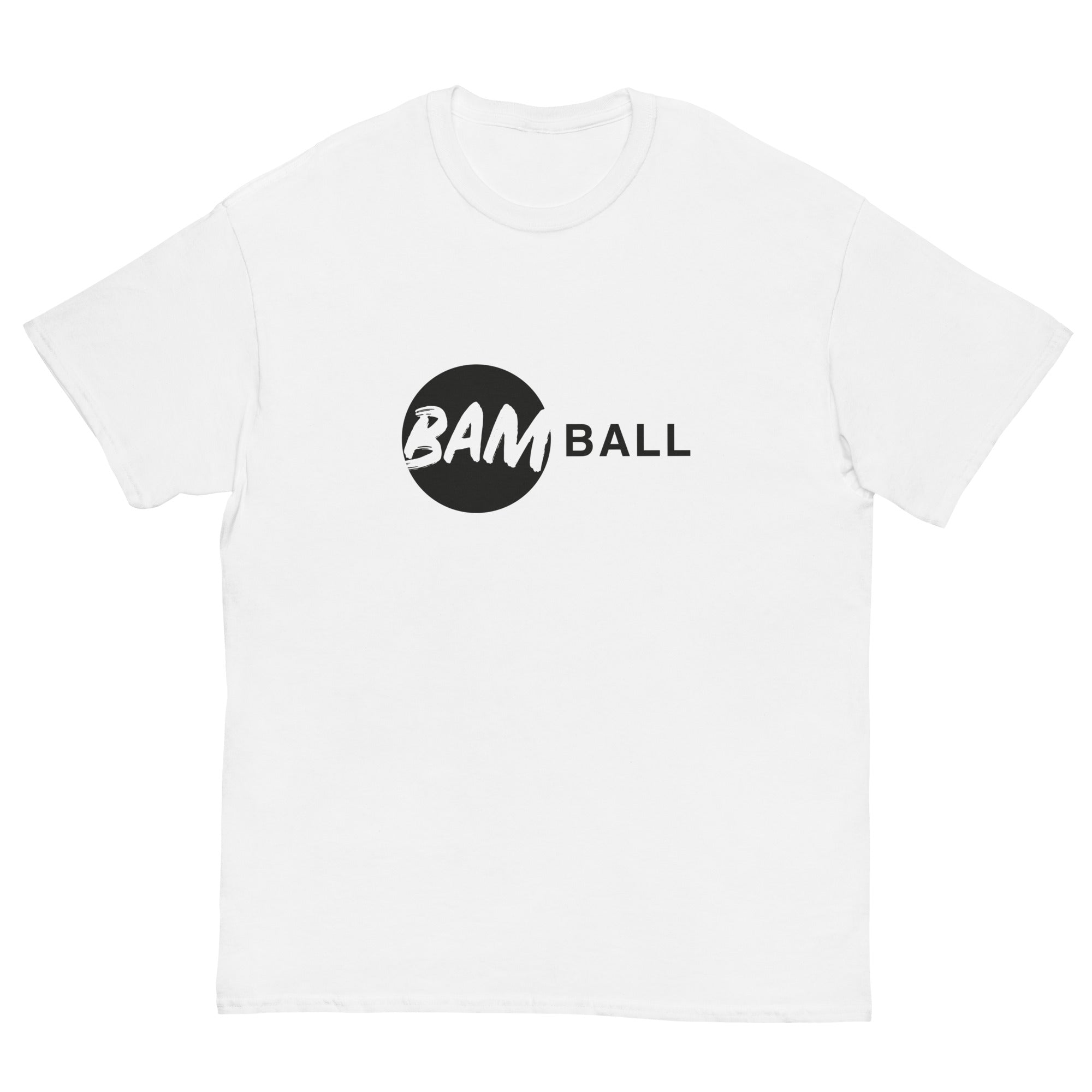 KurzÀrmeliges T-shirt mit schwarzem BamBall-Logo