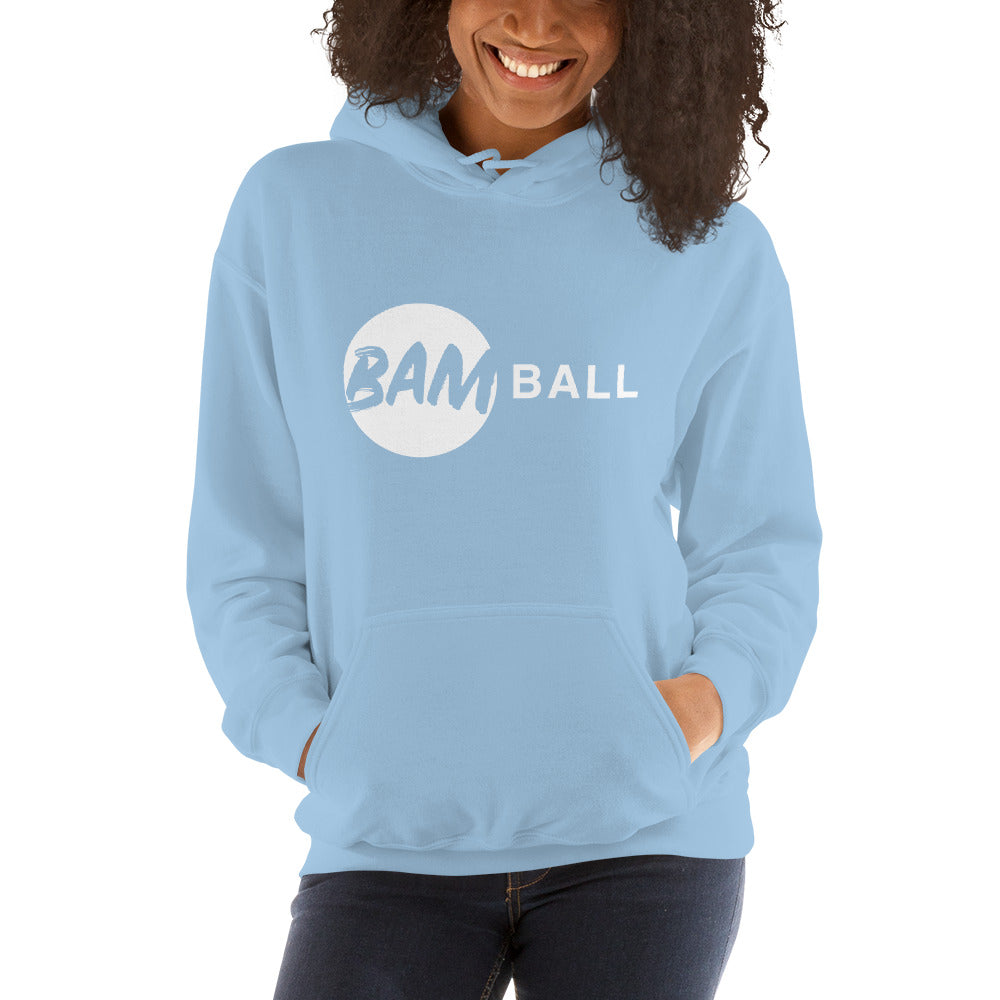 Kapuzenpullover mit weißen BamBall-Logo