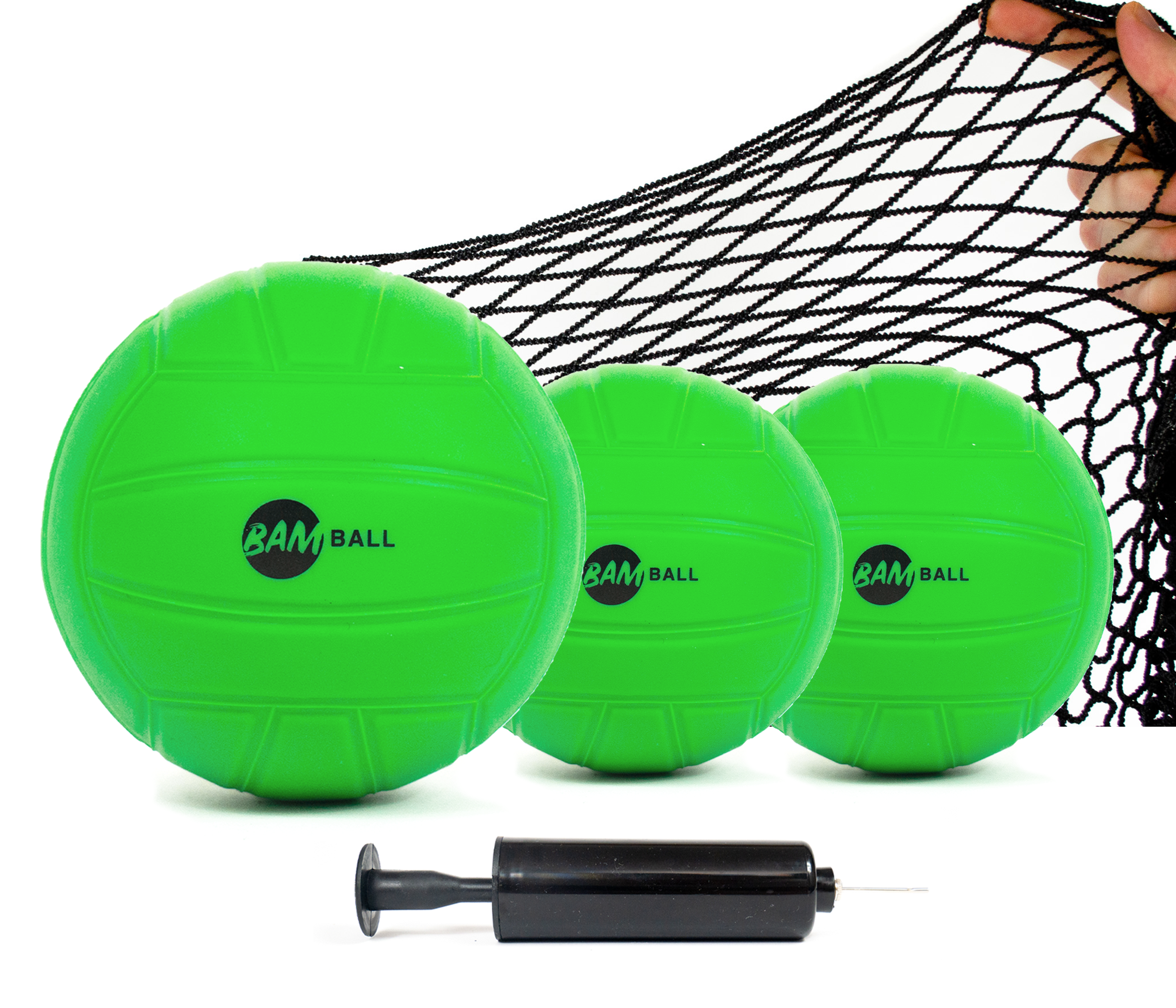 BamBall Starter Spielball Pack & Pumpe & Netz